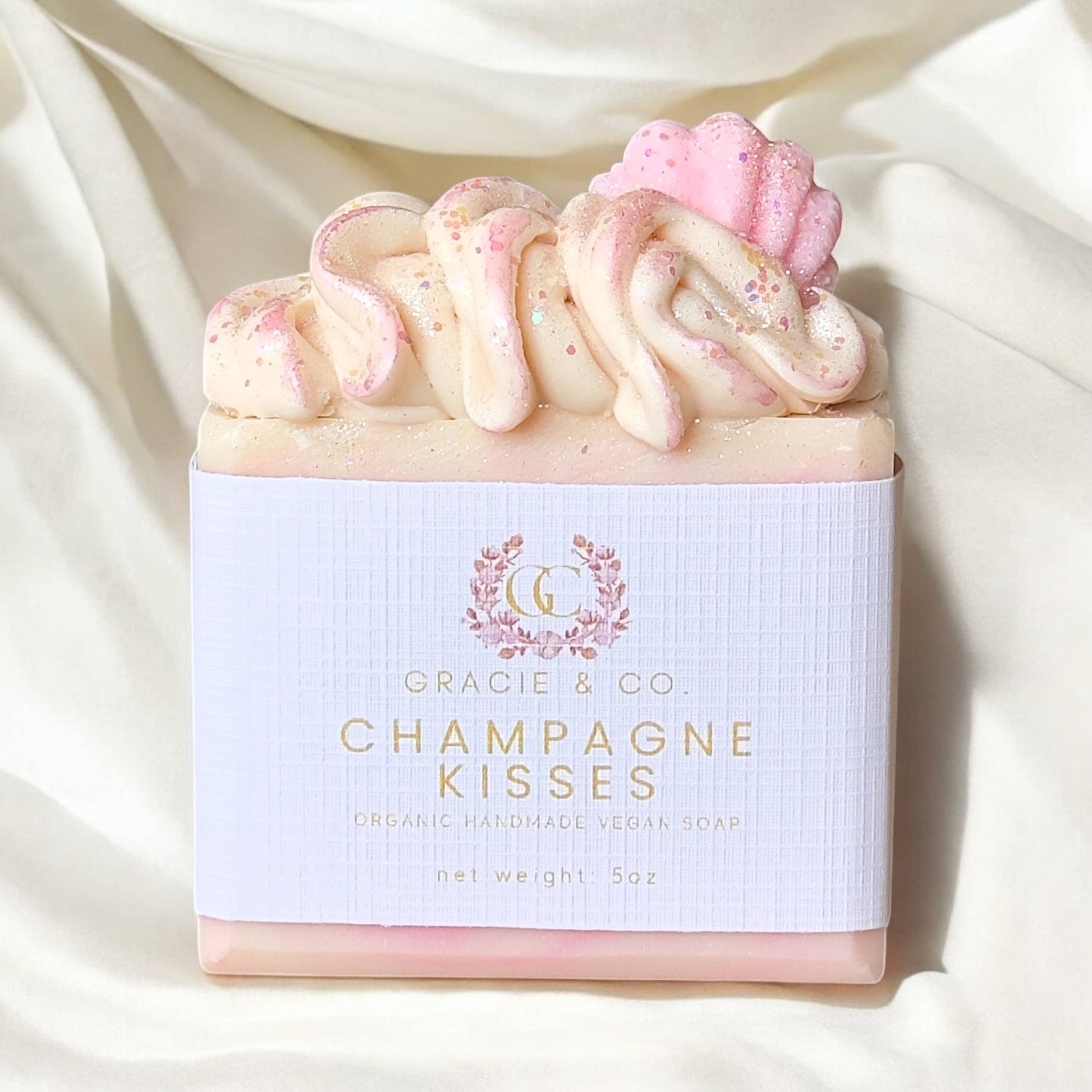 Gracie & Co. 1942 - Over The Top Champagne Kisses Shea Butter Soap