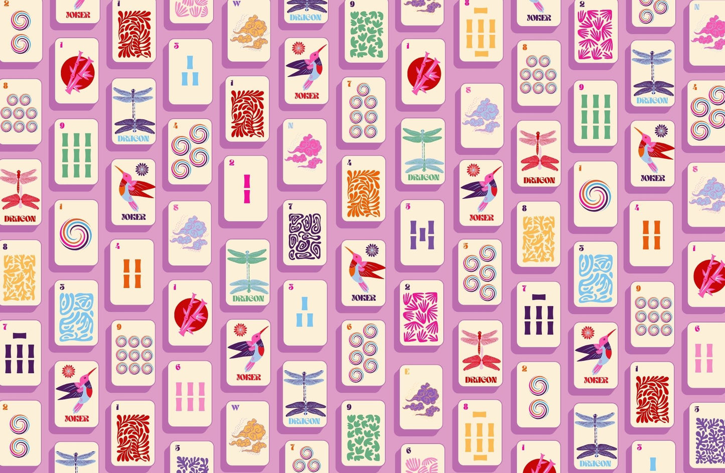 11 x 17 Mahjong Madness Insert Set of 10