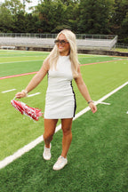 Touchdown Contrast Mini Dress