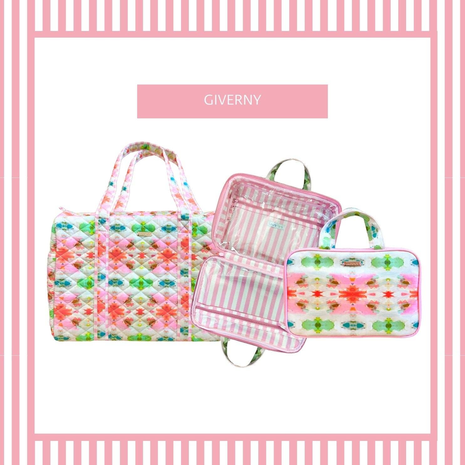 Laura Park Designs - Giverny Travel Case: One Size