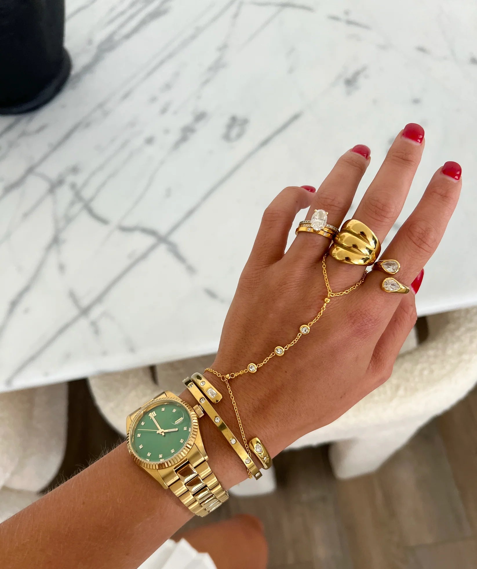 Chan Sutt Pearls - Luxe Hand Chain