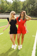 Halftime Honey Ruffle Romper