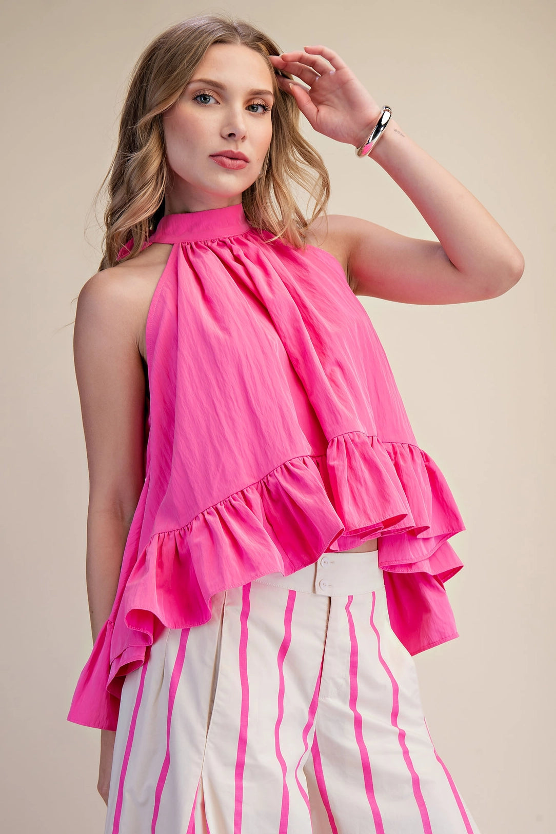 The Elle Tie Neck