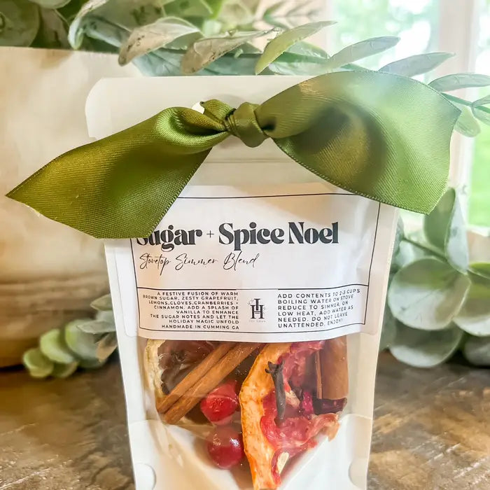 Sugar + Spice Noel Holiday Stovetop Simmer Blend