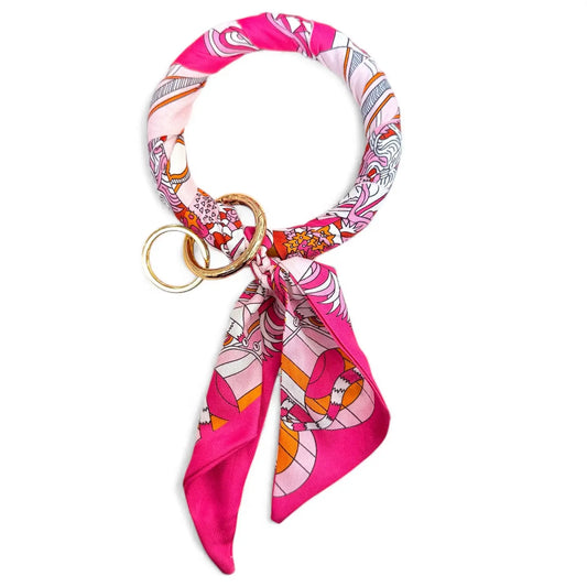 The "It Girl Scarf Keychain