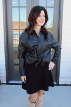 SoHo Shimmer Shacket