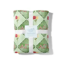 Alpha Gamma Delta Flannel Fleece Blanket