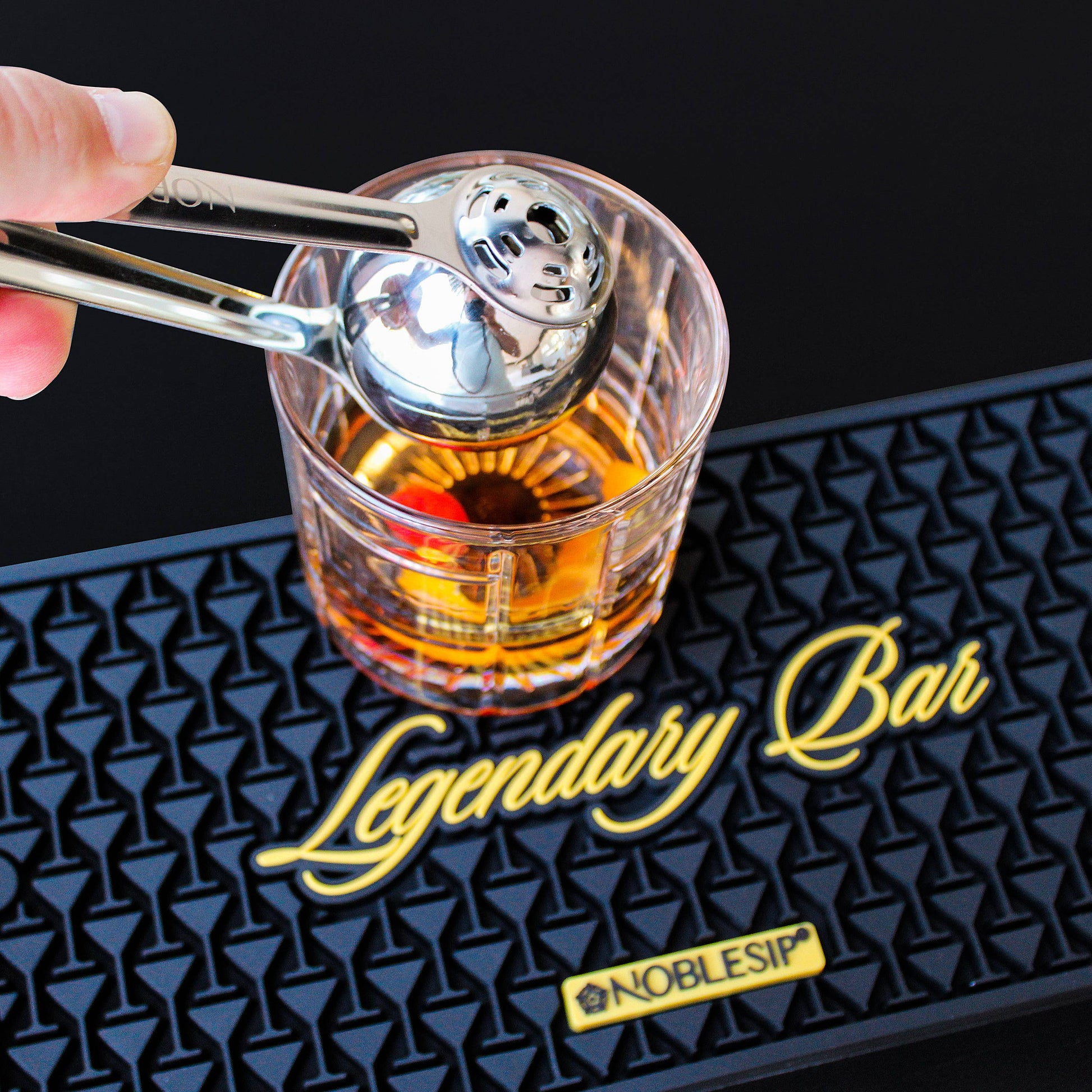 NOBLESIP - Whiskey INNOVATIVE Chilling Ice Balls Set, Father's Day gift
