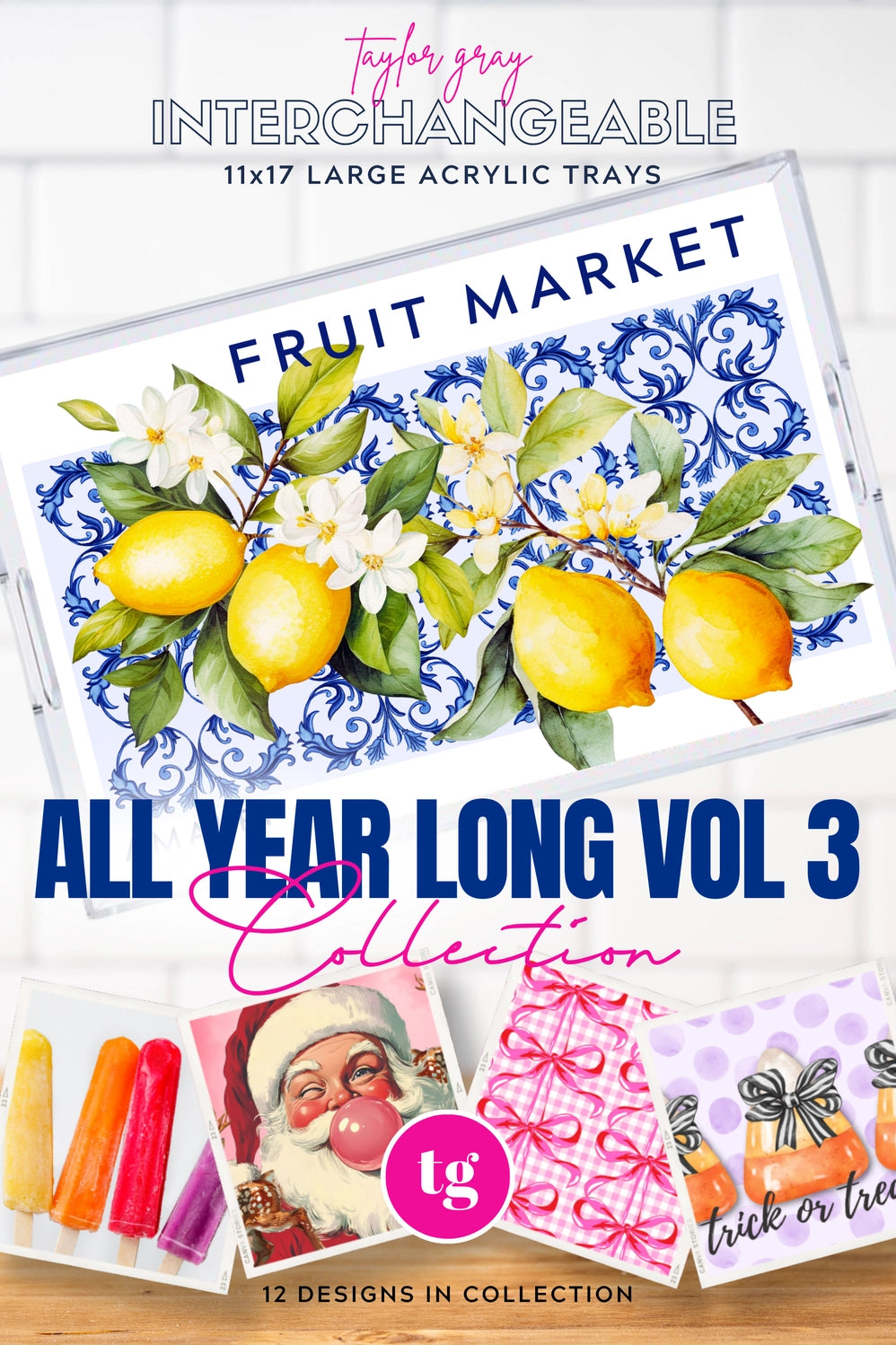 11 x 17 All Year Long Vol 3 Insert Set of 12