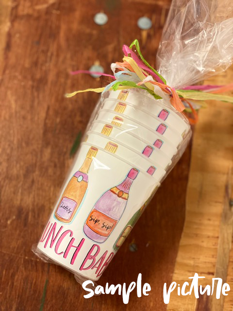 Happy By Rachel, LLC - Brunch Babes Reusable Party Cups, great gifts & friend time: Unwrapped