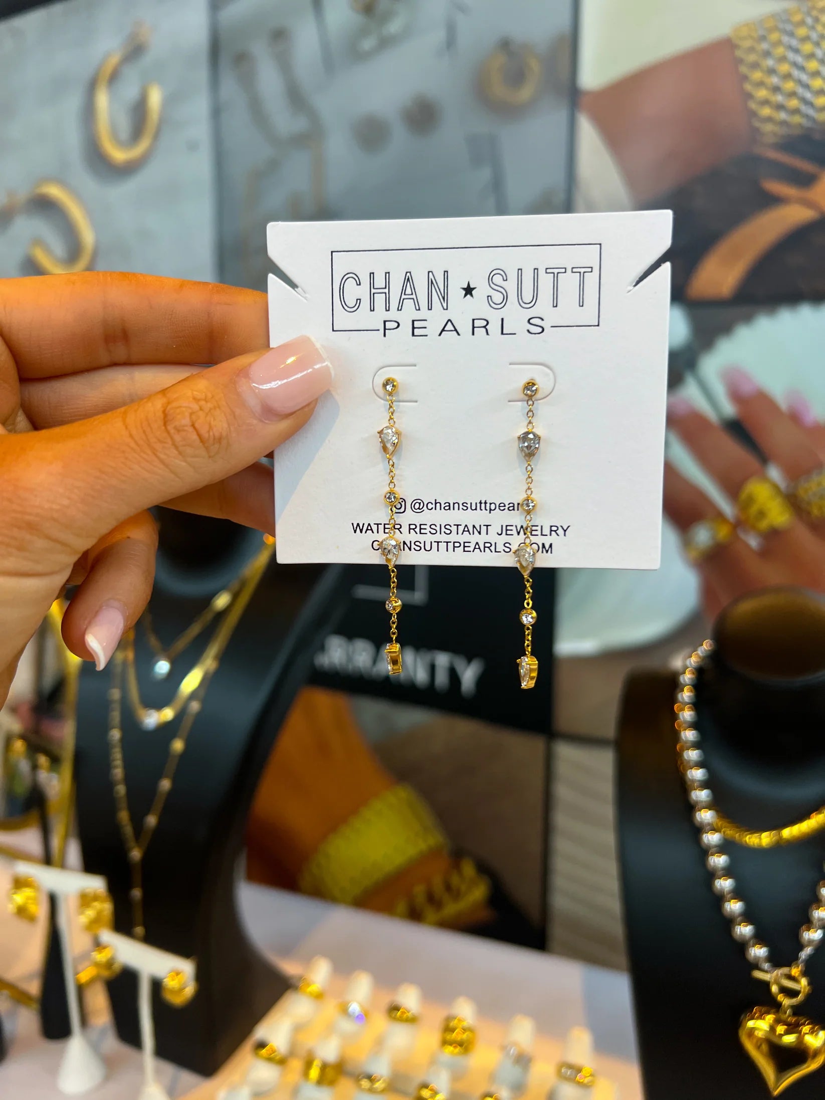 Chan Sutt Pearls - Ashton Earrings