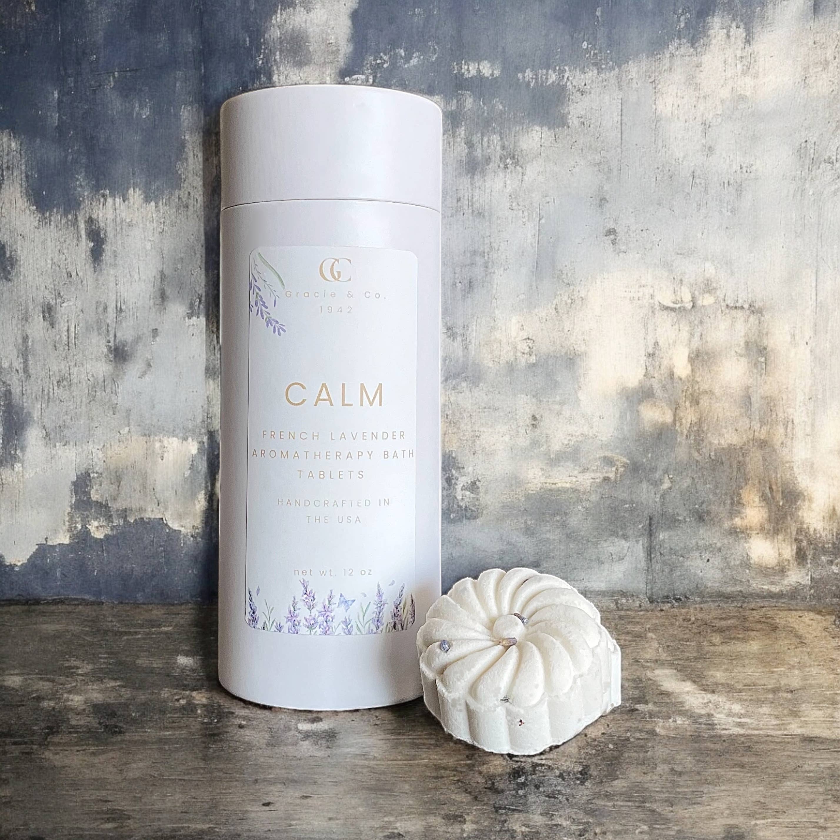 Gracie & Co. 1942 - Organic Botanical Aromatherapy Shower Steamers : BREATHE (EUCALYPTUS PEPPERMINT)