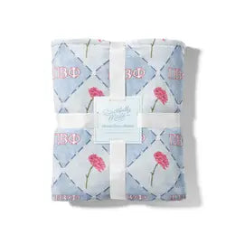 Pi Beta Phi Flannel Fleece Blanket