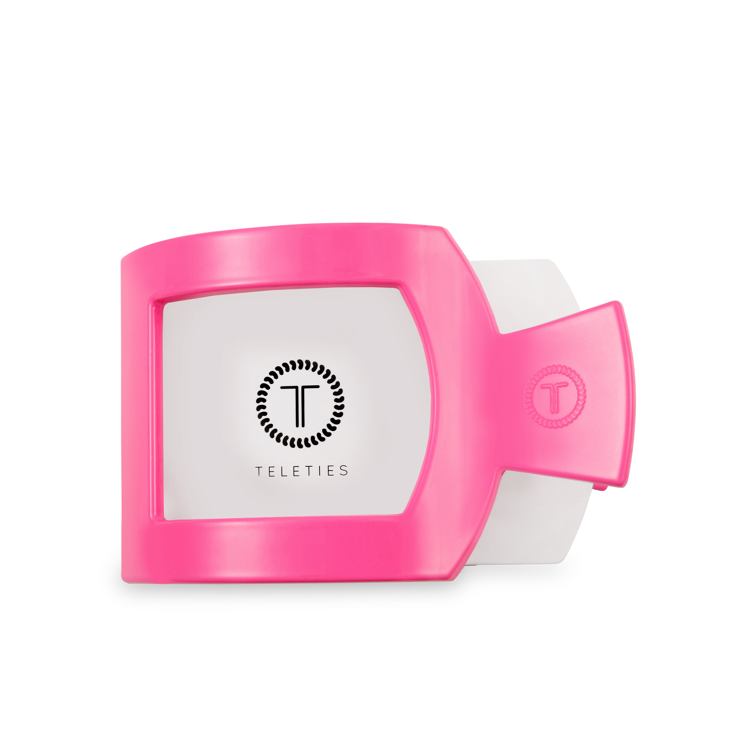 TELETIES - Flat Square Hair Clip | Large | Tropical Punch