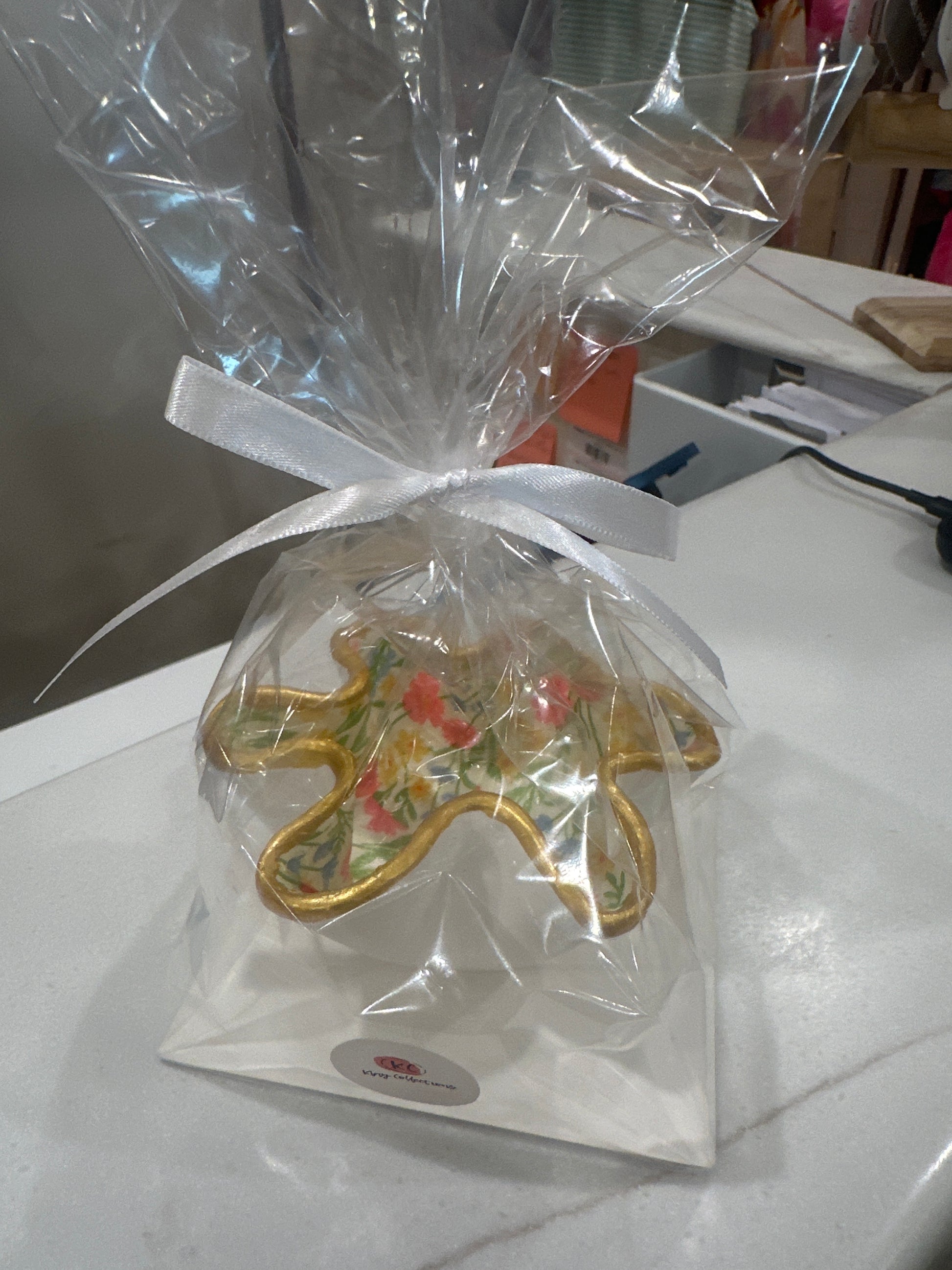 Floral Jewelry Dish