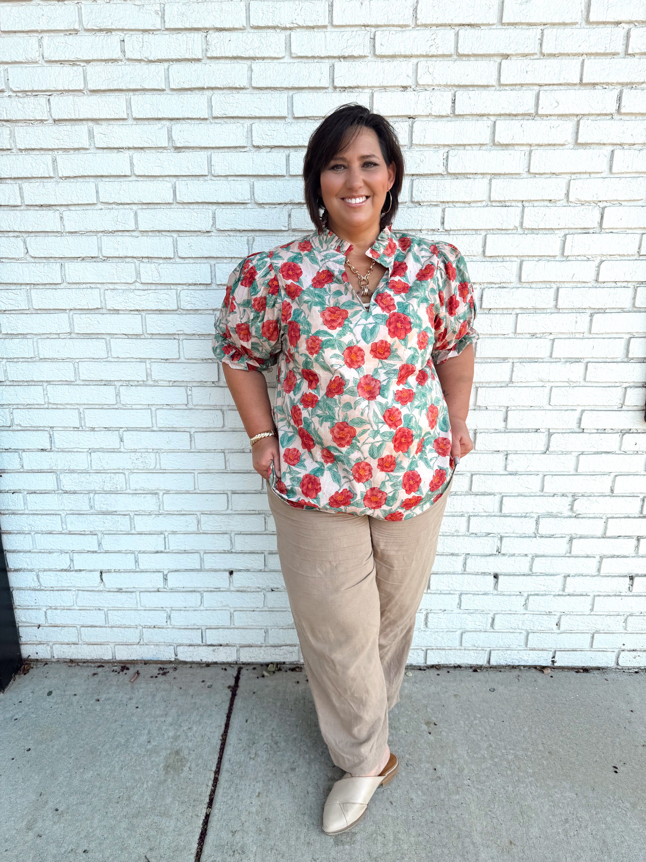 Fall In Bloom Blouse