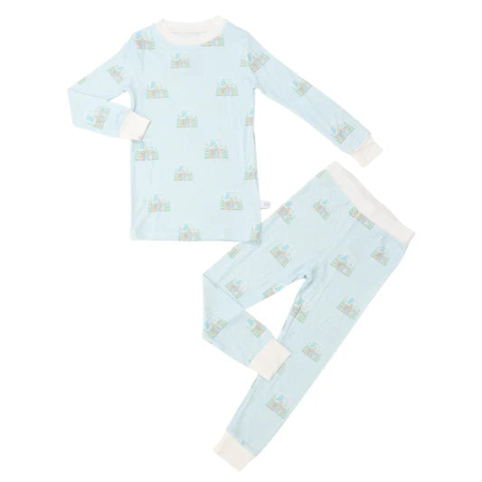 Boys Gingerbread Cottage Loungewear Set