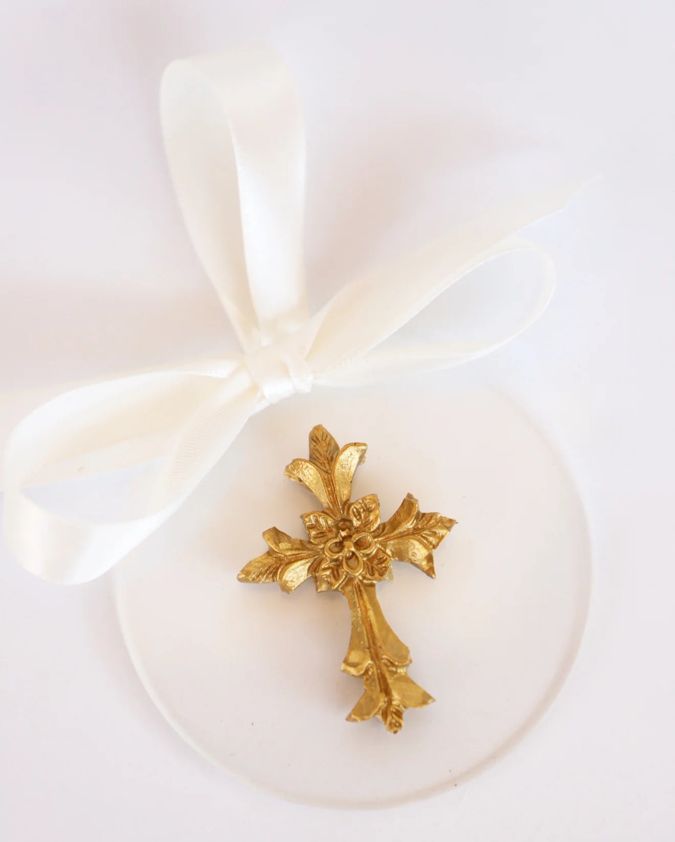 Designs by Grae - Quad Cross Intaglio Ornament