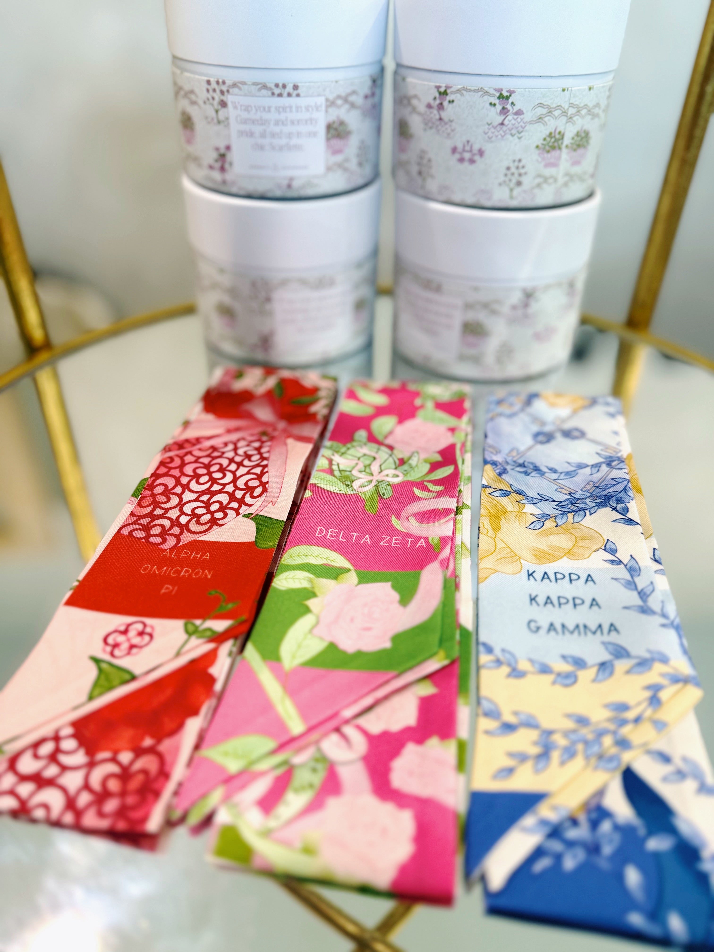 Sorority & Sisterhood Scarves x Campbell Page