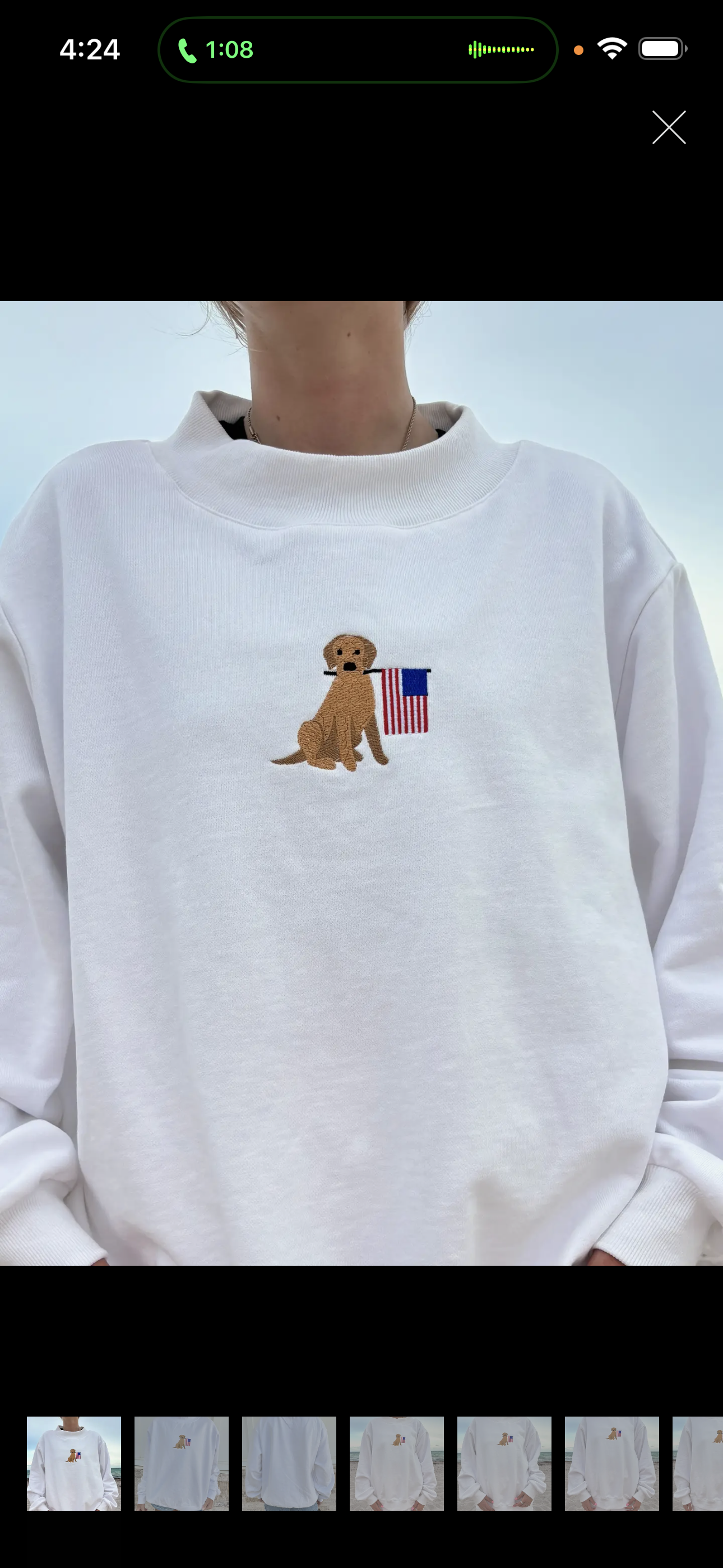 The USA Golden MockNeck