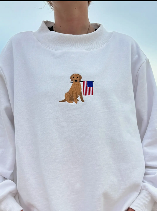 The USA Golden MockNeck