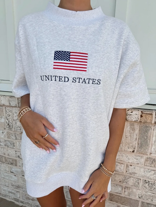 Born in the USA MockNeck