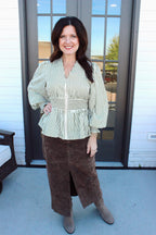 Sage Serenity Blouse