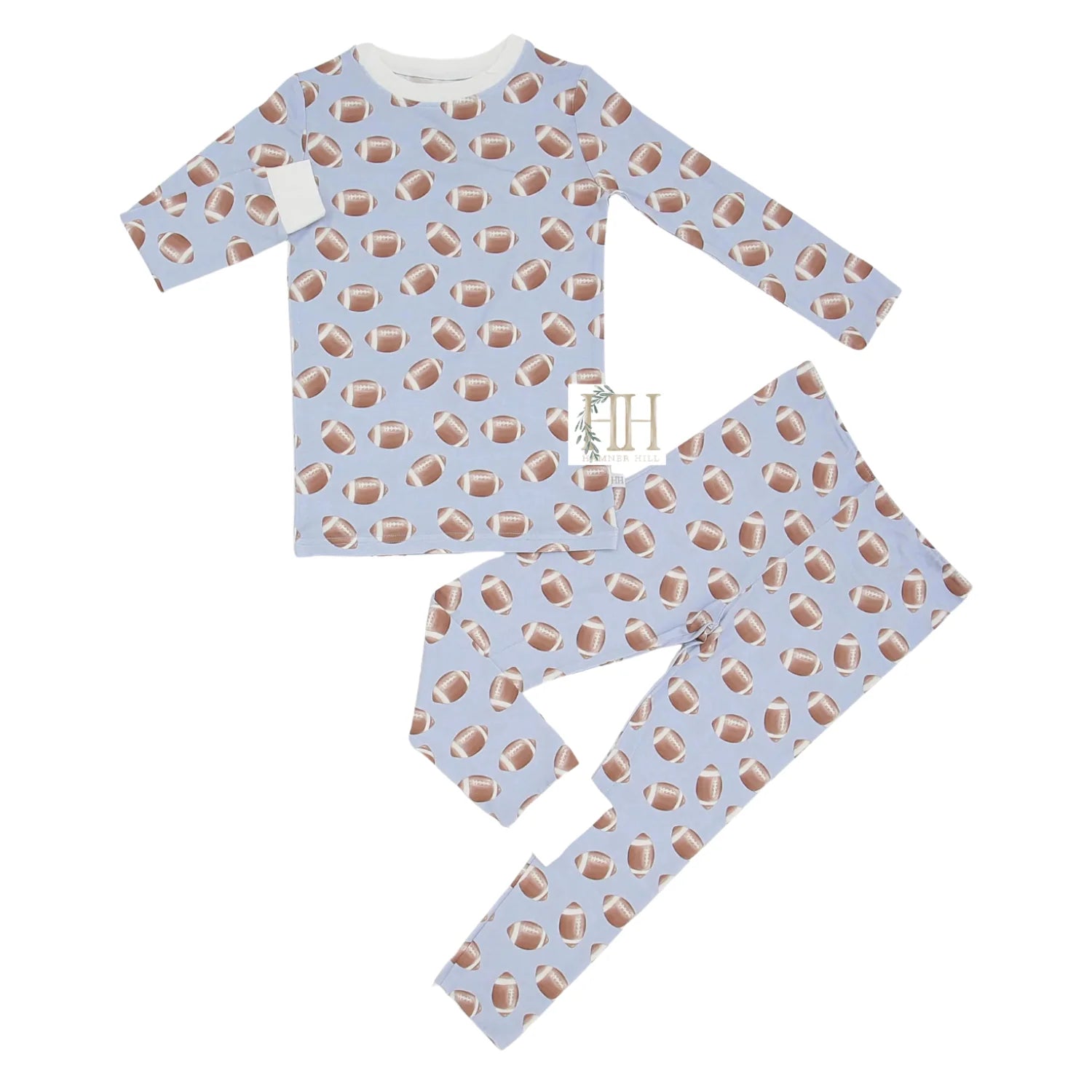Boys Blue Football Loungewear Set