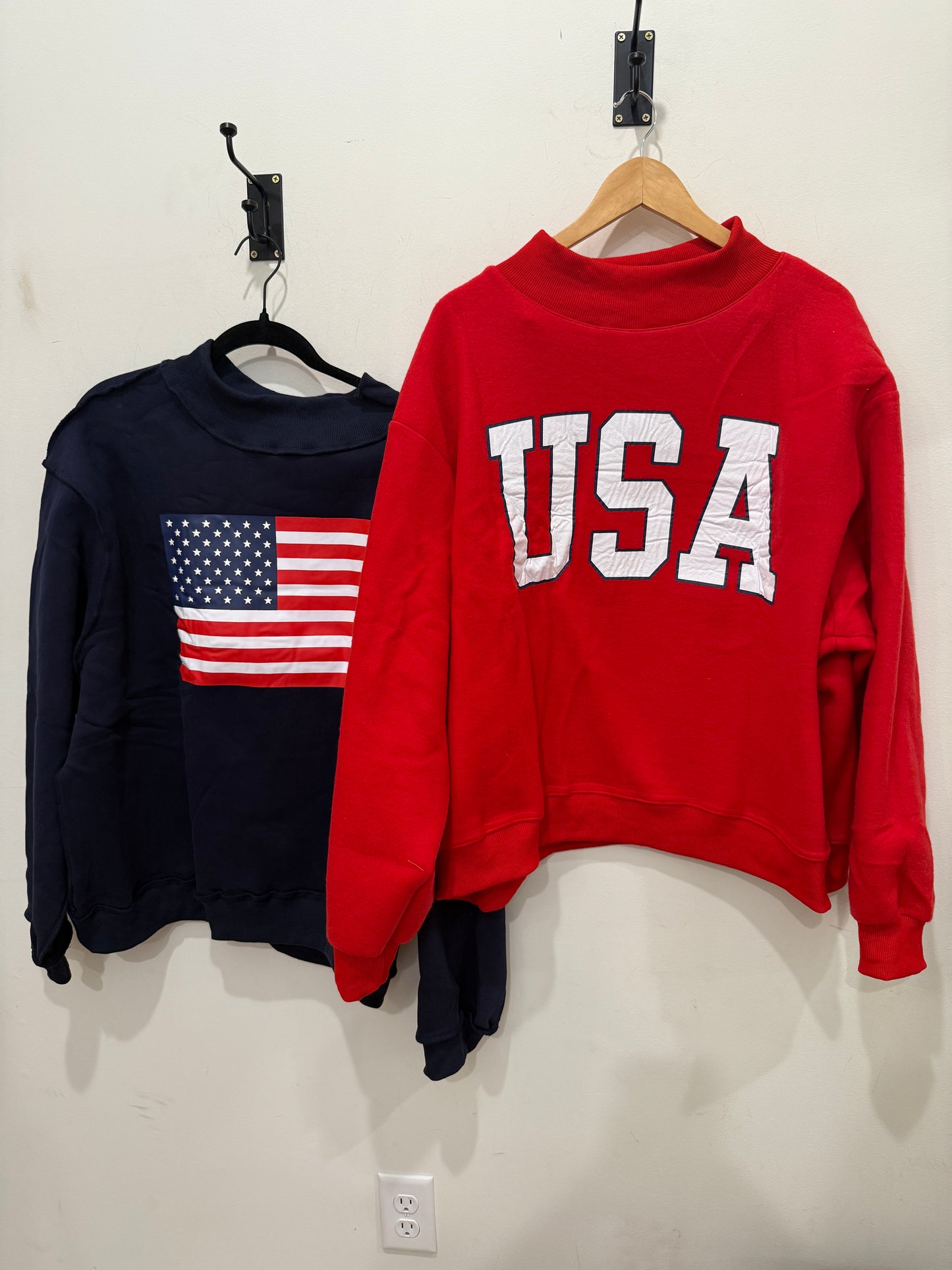 The USA Reversible Mock Neck