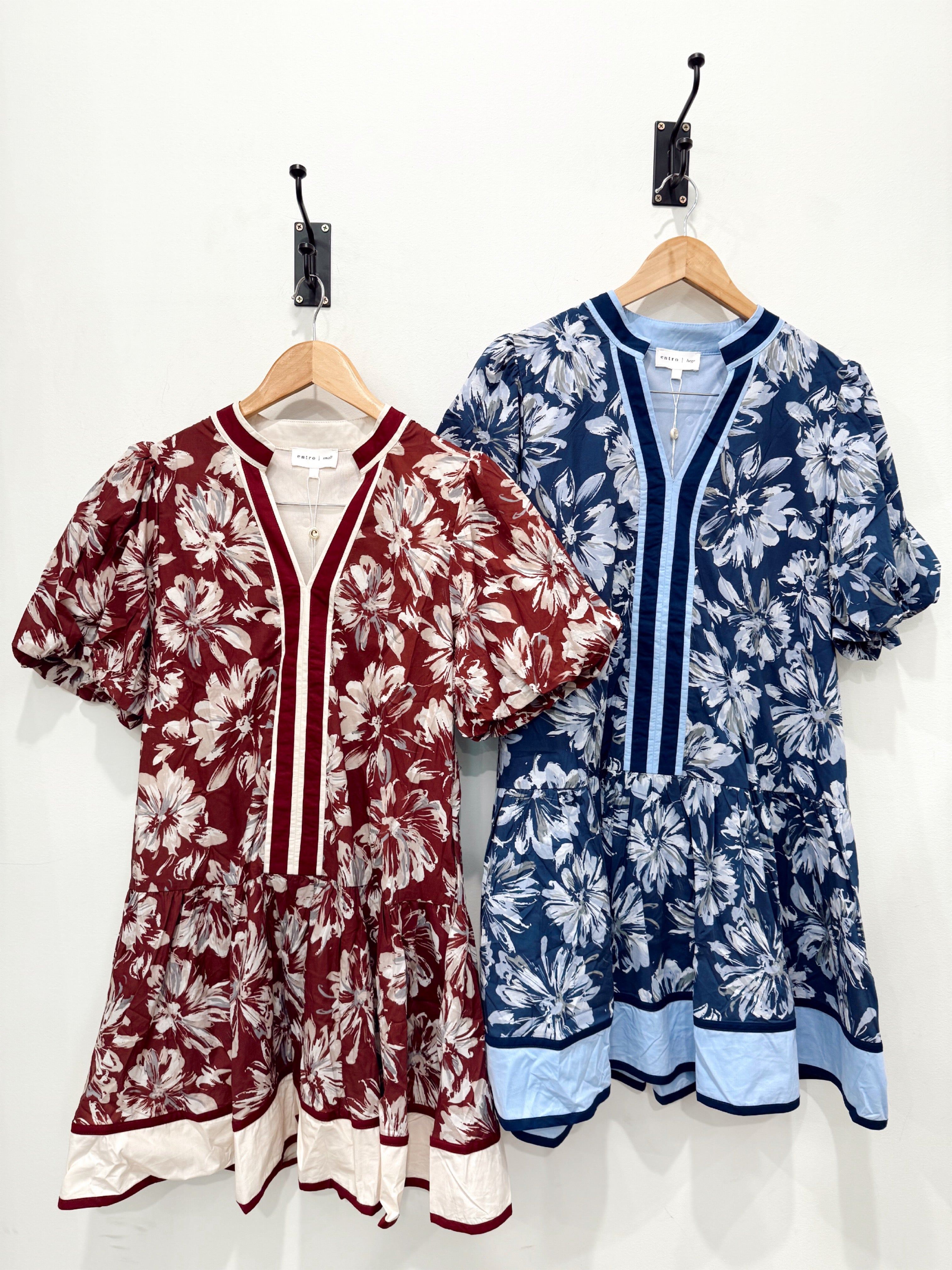 Falling for You Floral Dress