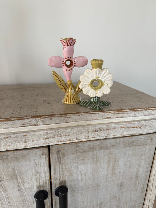 Soft Petal Candleholder