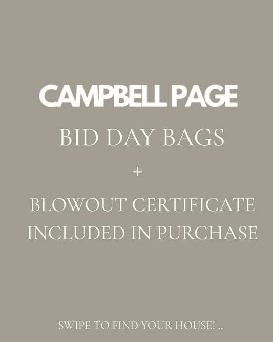 THE BID DAY BAG