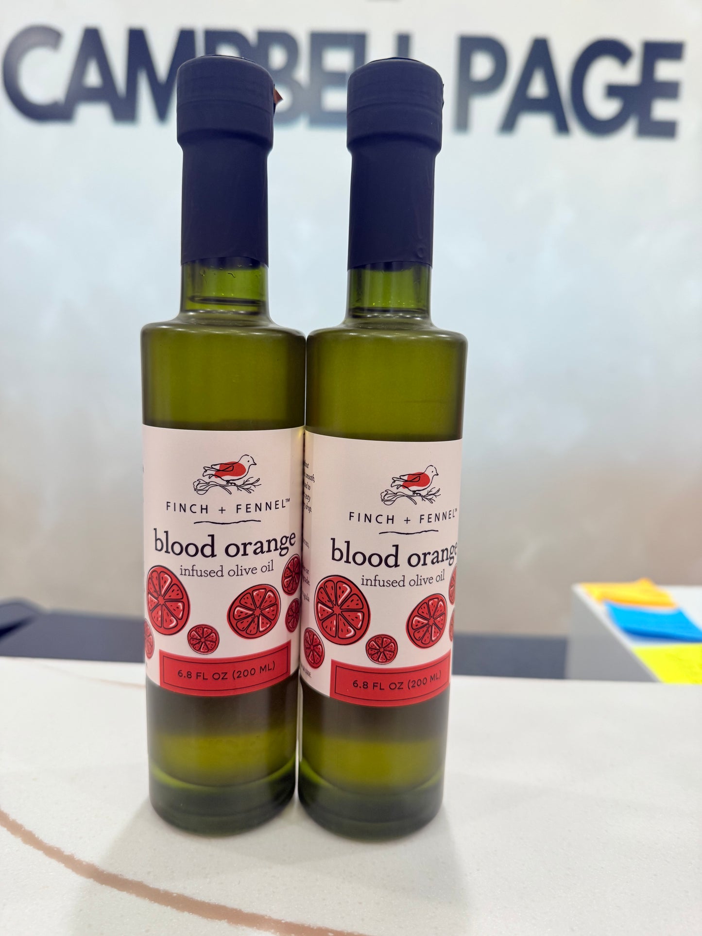 Blood Orange Infused Olive Oil