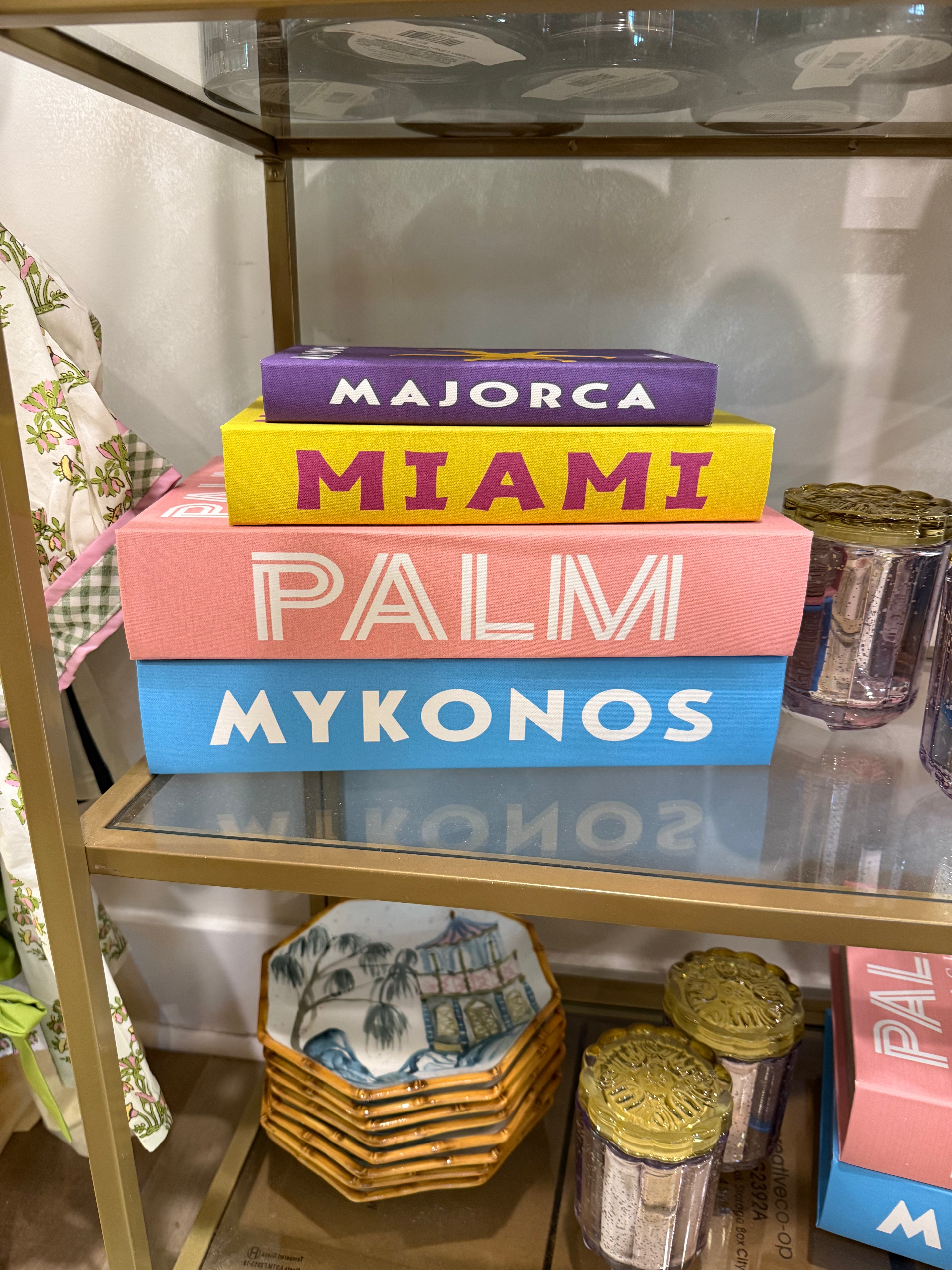 Canvas Book Storage Boxes