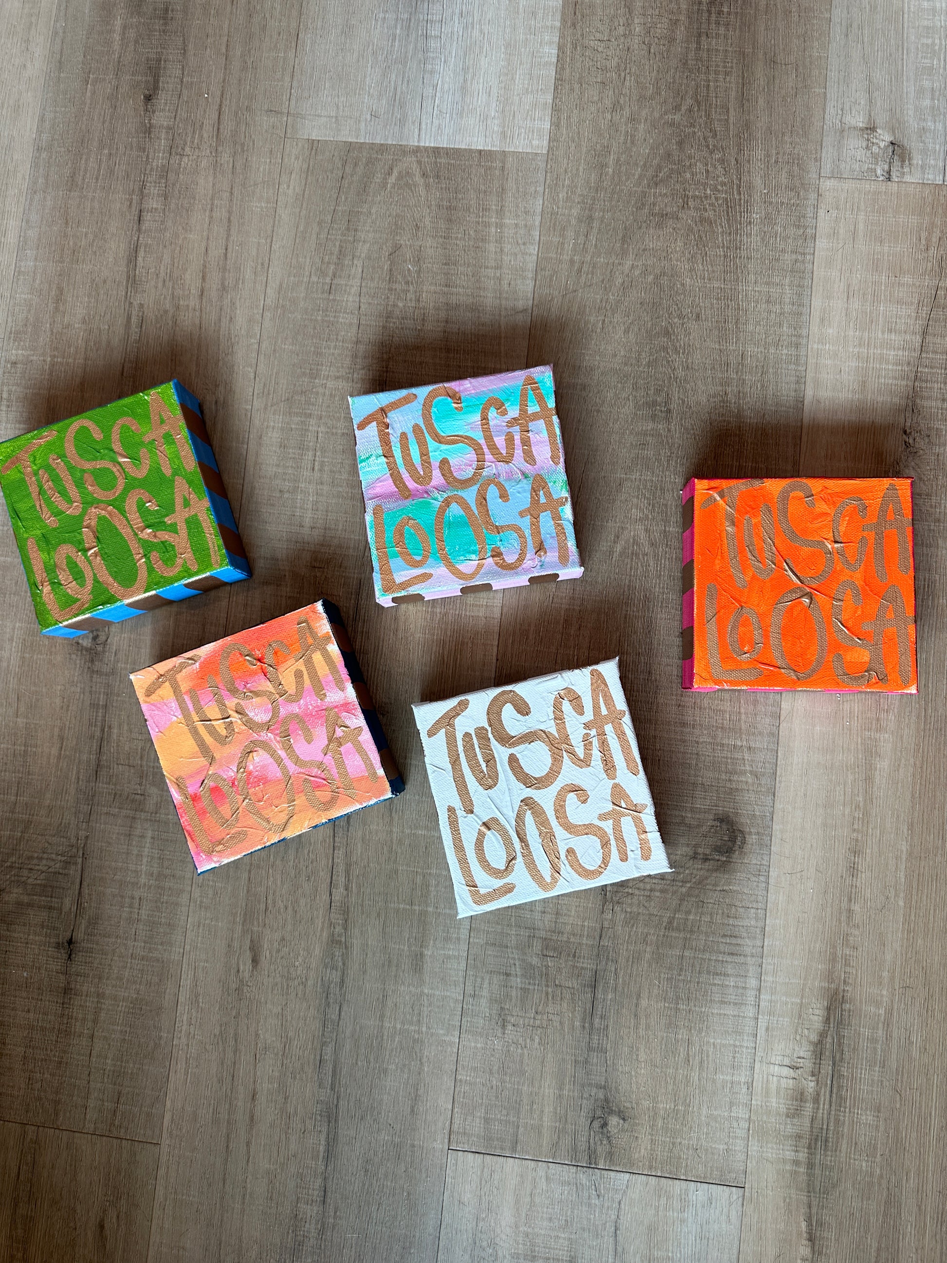 Small Tuscaloosa Canvas