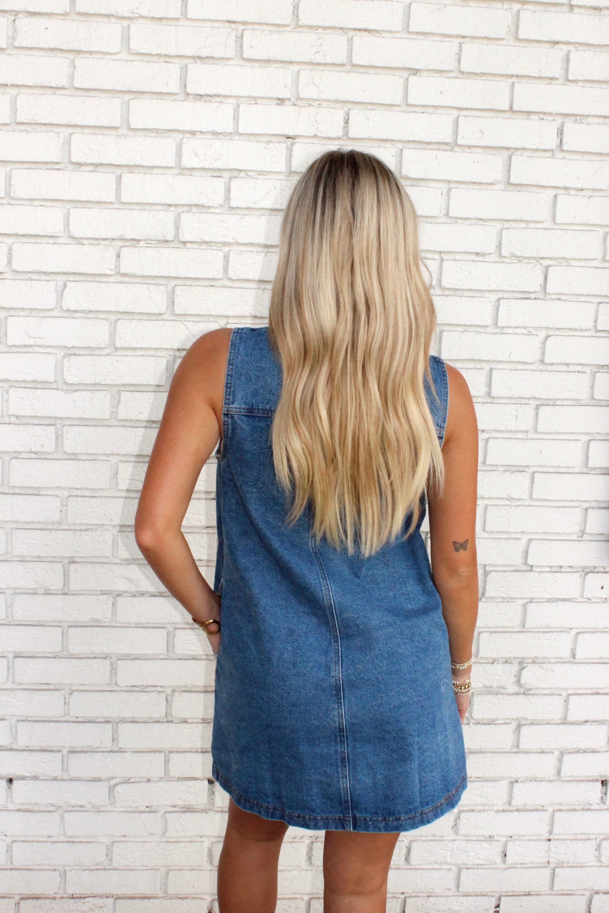 Denny Chimes Demim Dress