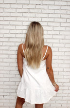 Buckled Up Denim Shift Dress