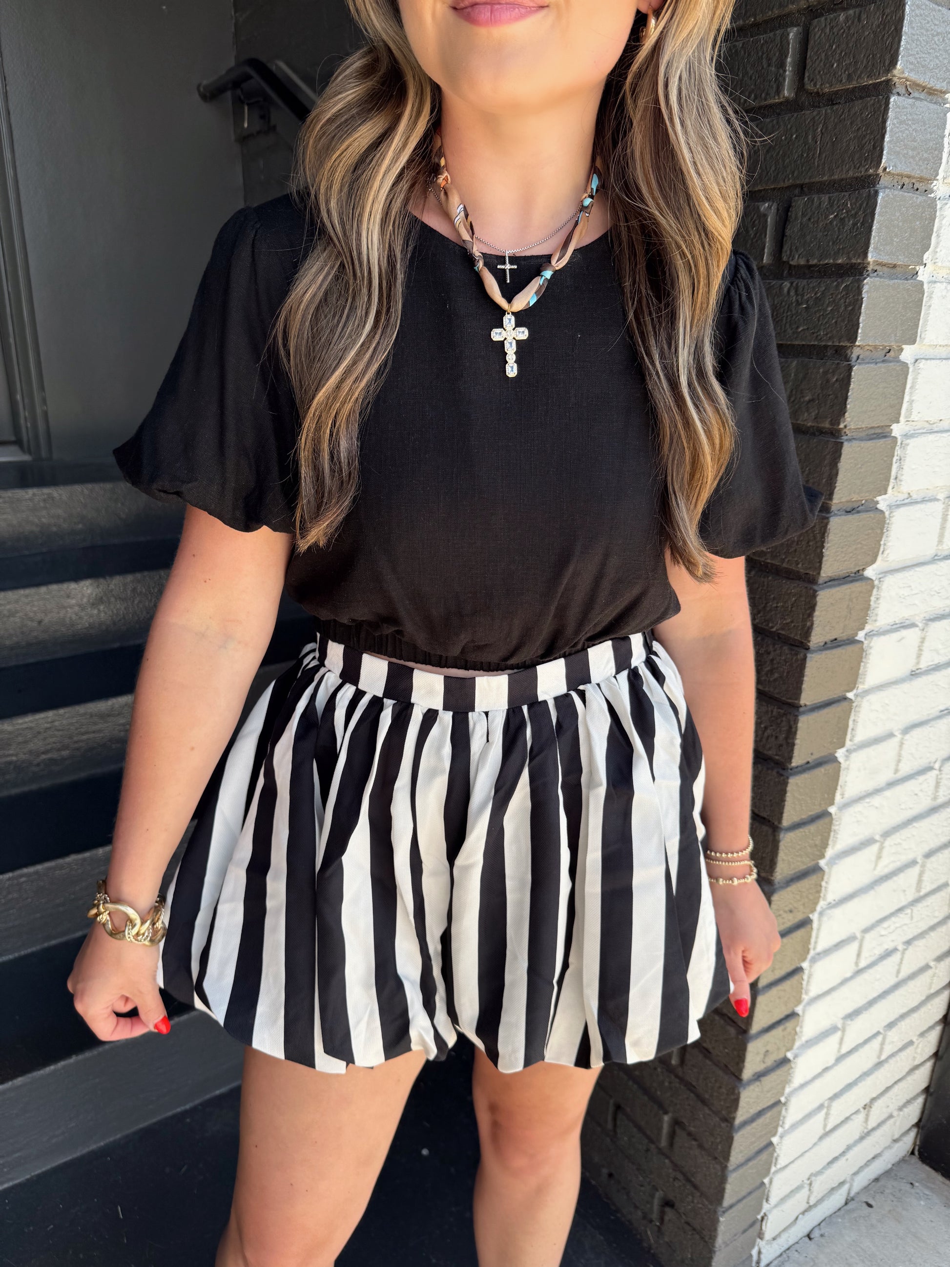 On The Line Skort