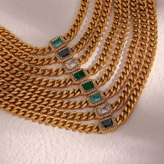 Cuban Gem Necklace