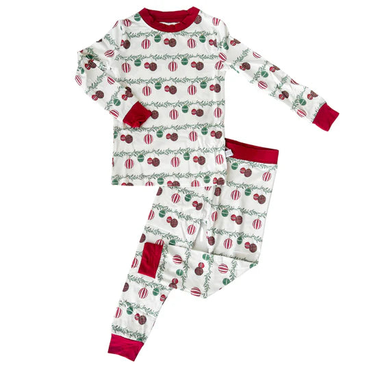 Boys Noel Ornaments Loungewear Set