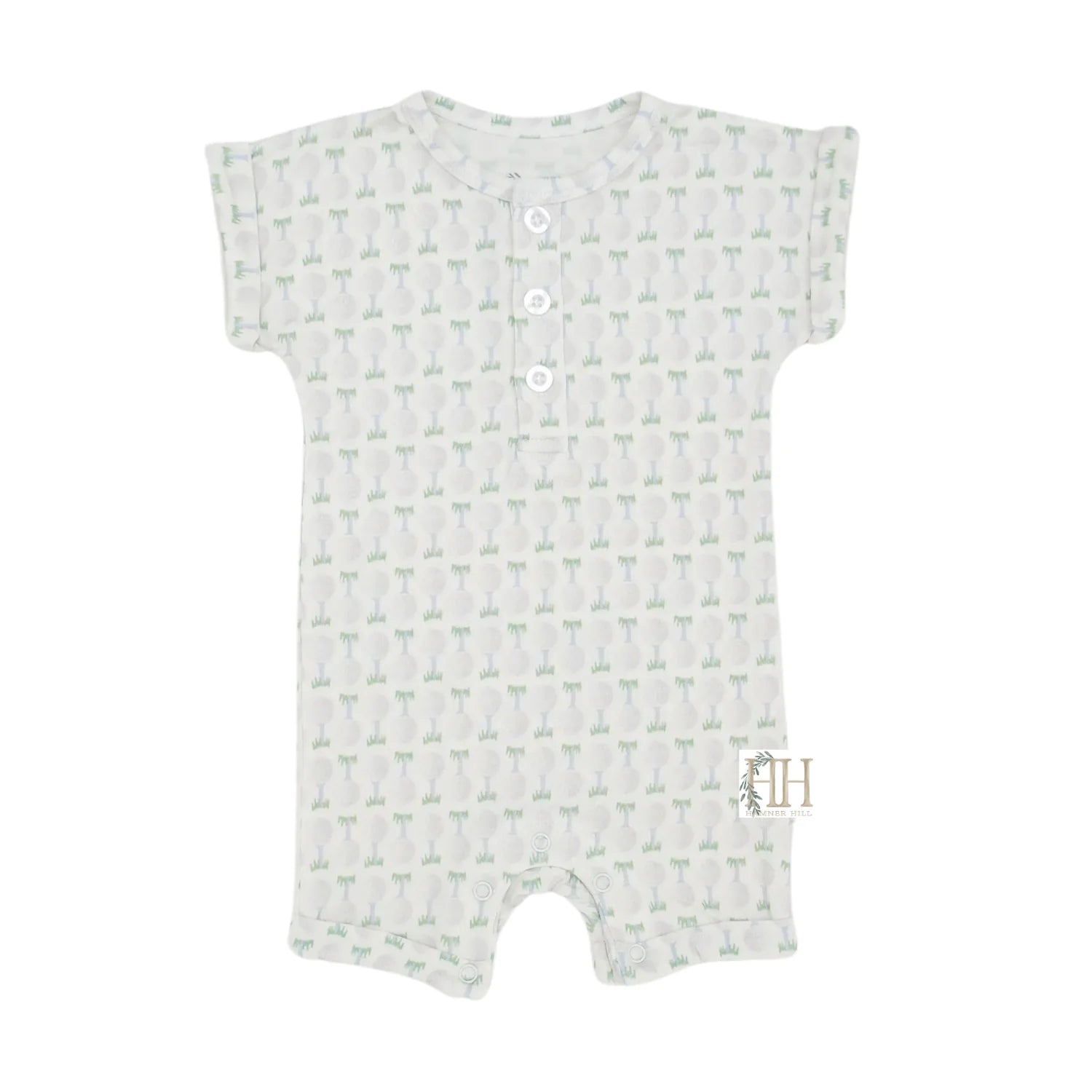 Tee Time Button Romper