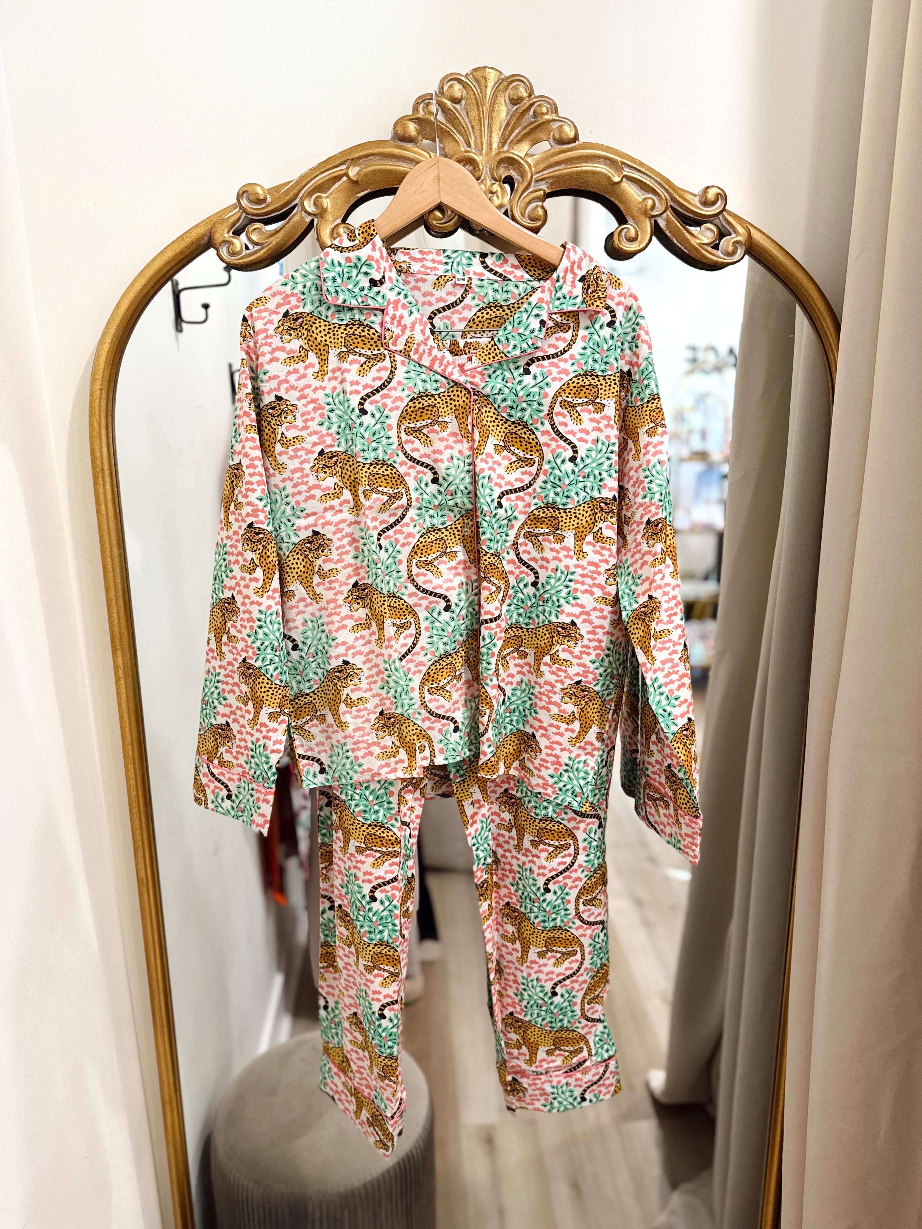 Fierce Button Down Pajamas