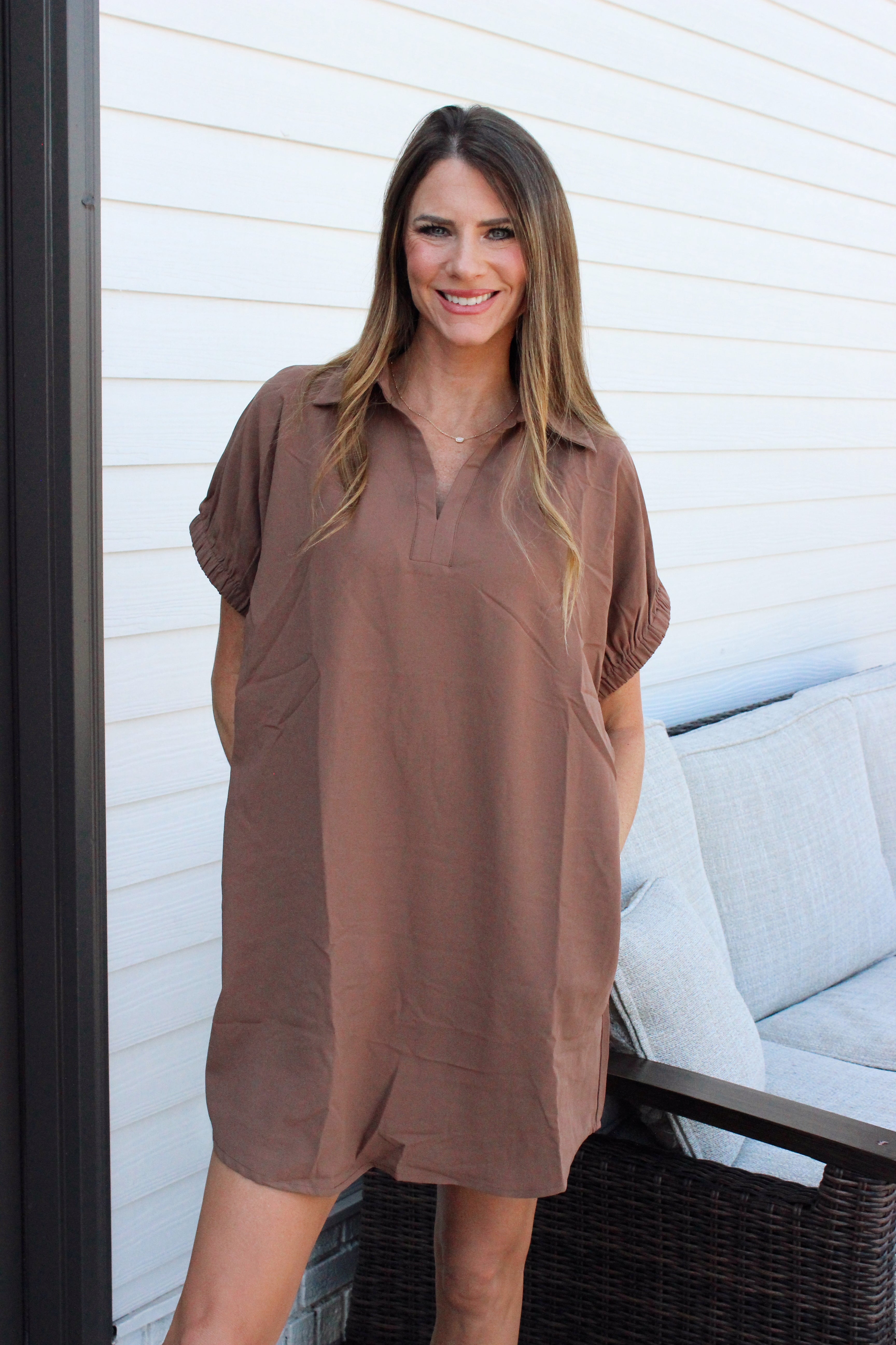 The Sutton Pullover Dress