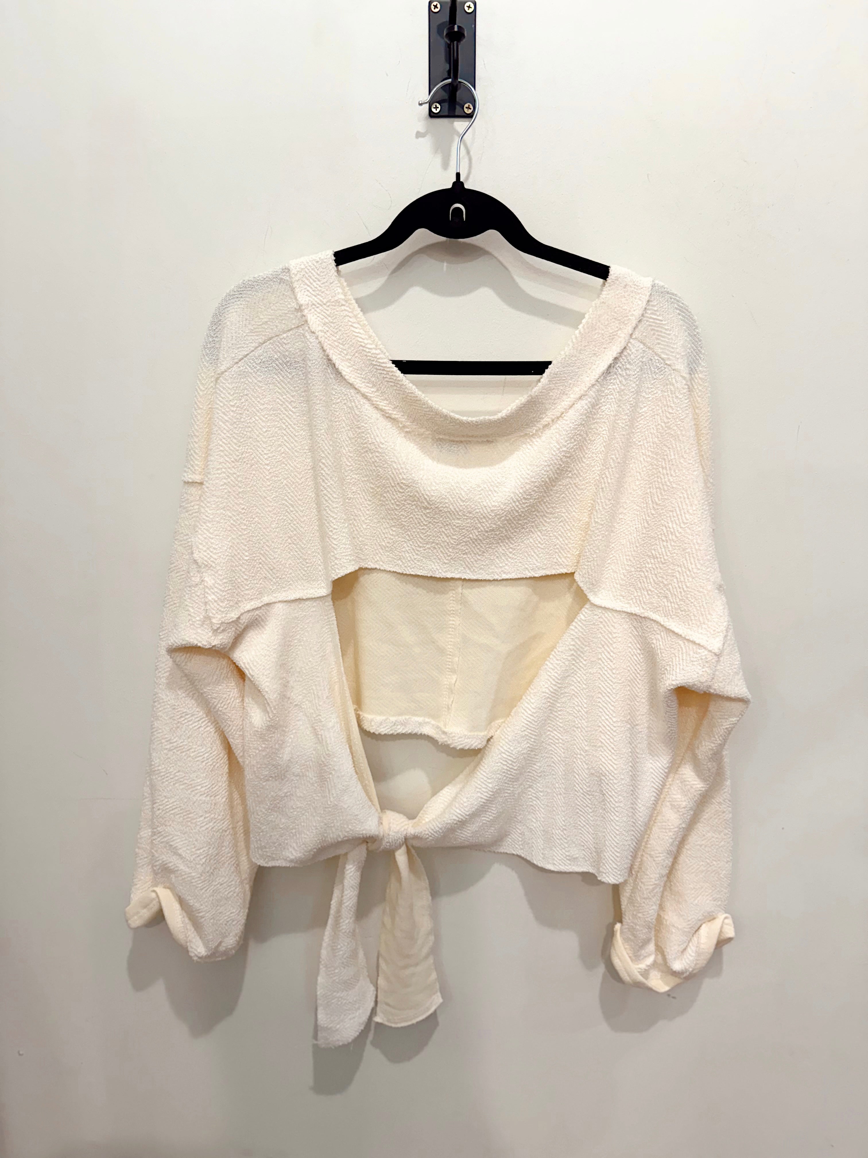 Keeping it Casual Tie Back Top