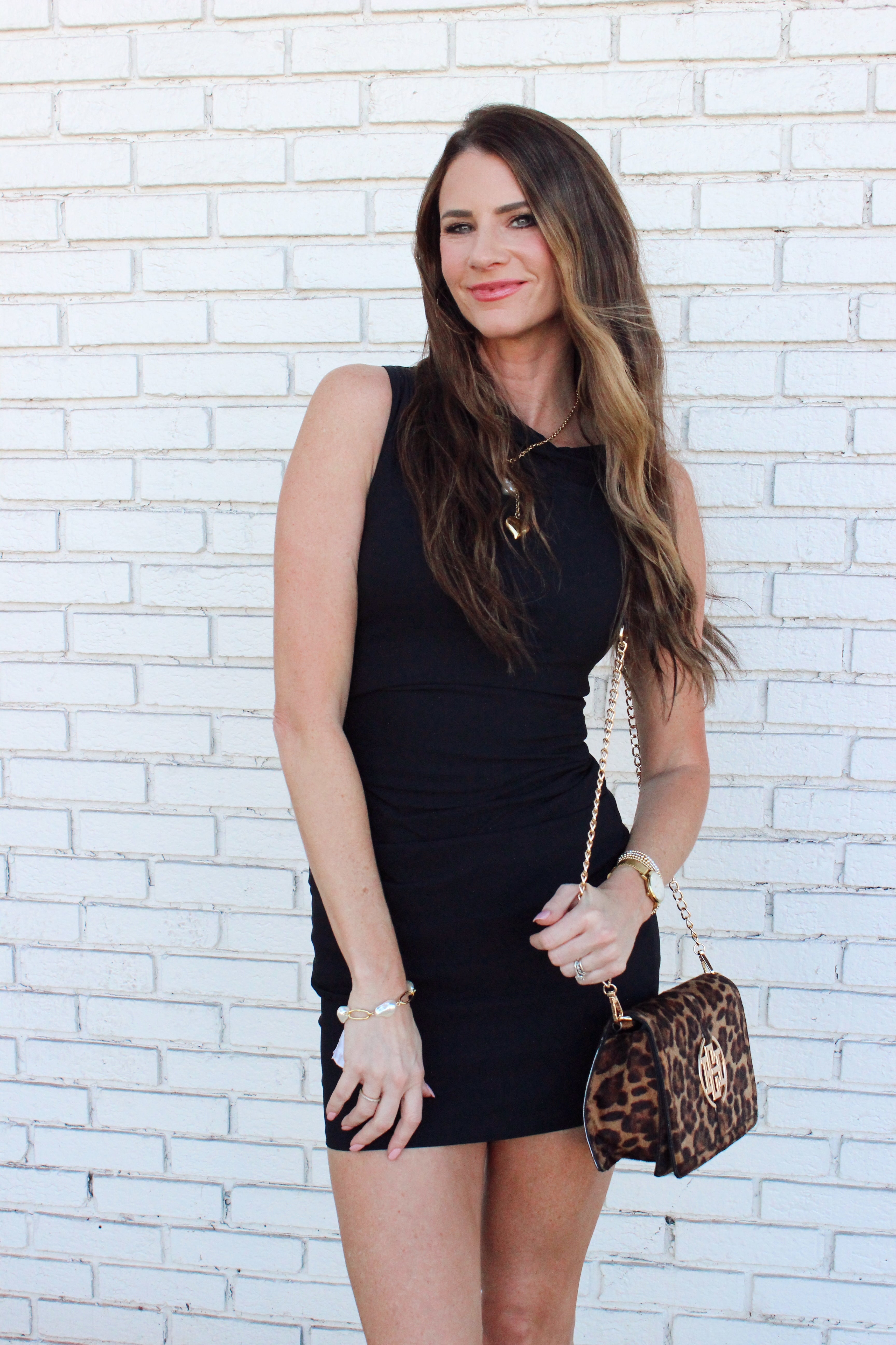 City Life Twisted Mini Dress