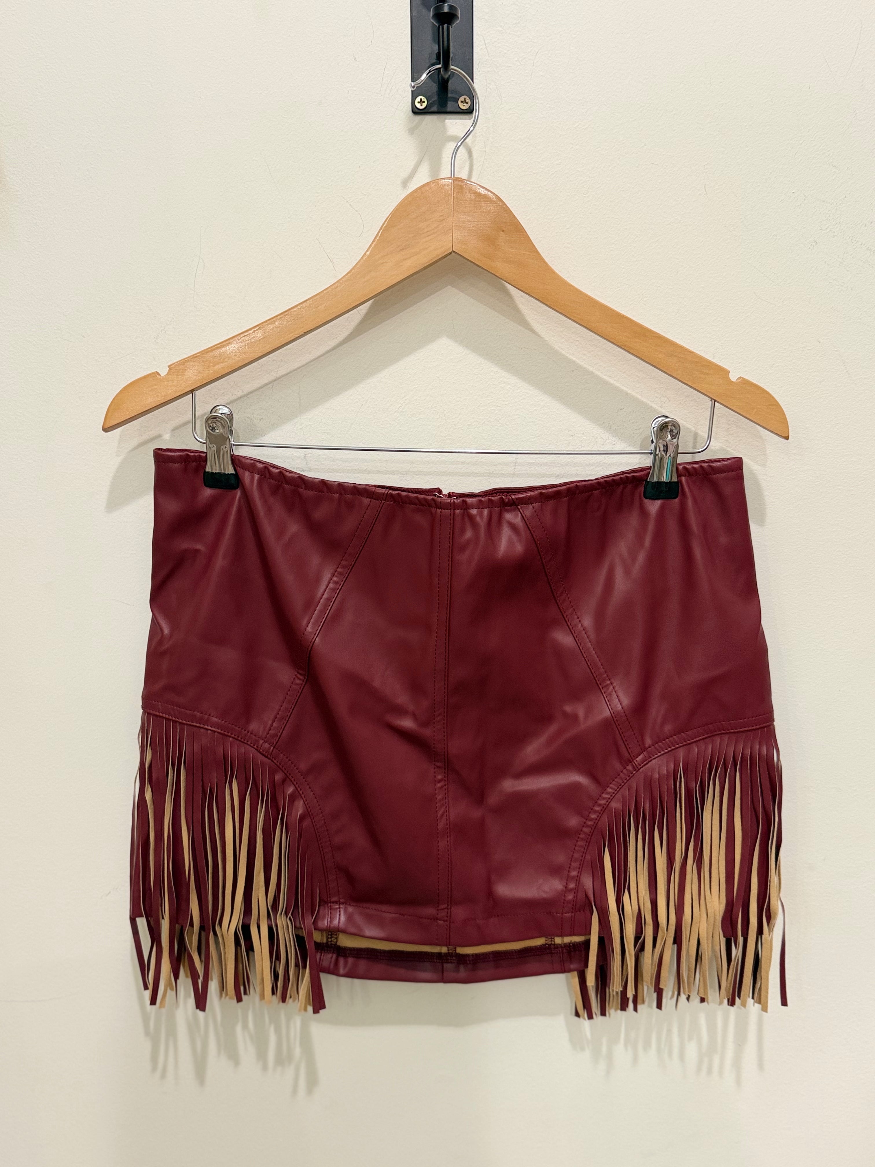 Ruby Rhythm Fringe Skort
