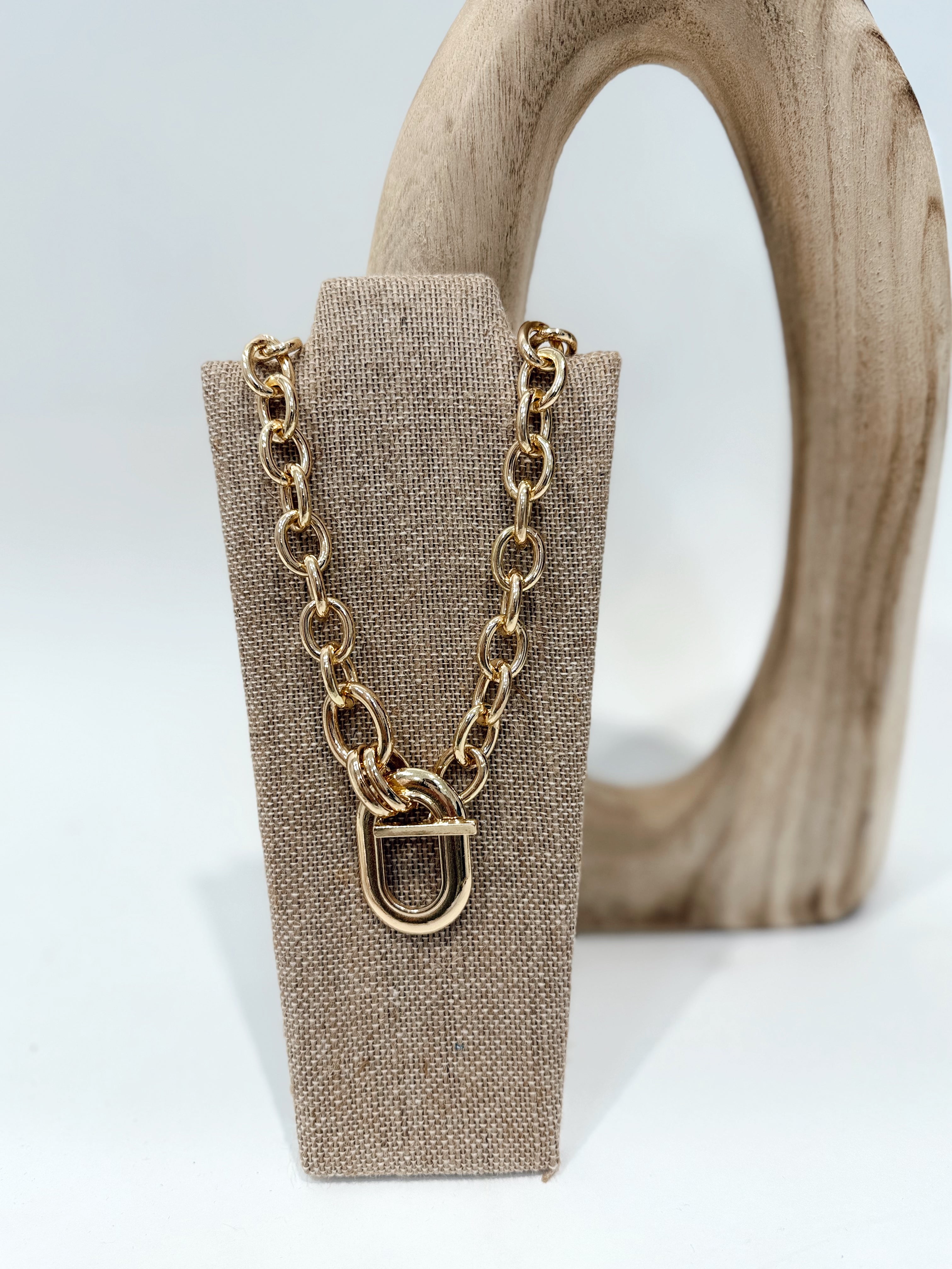 Caroline Hill - Francey Gold Pendant Necklace