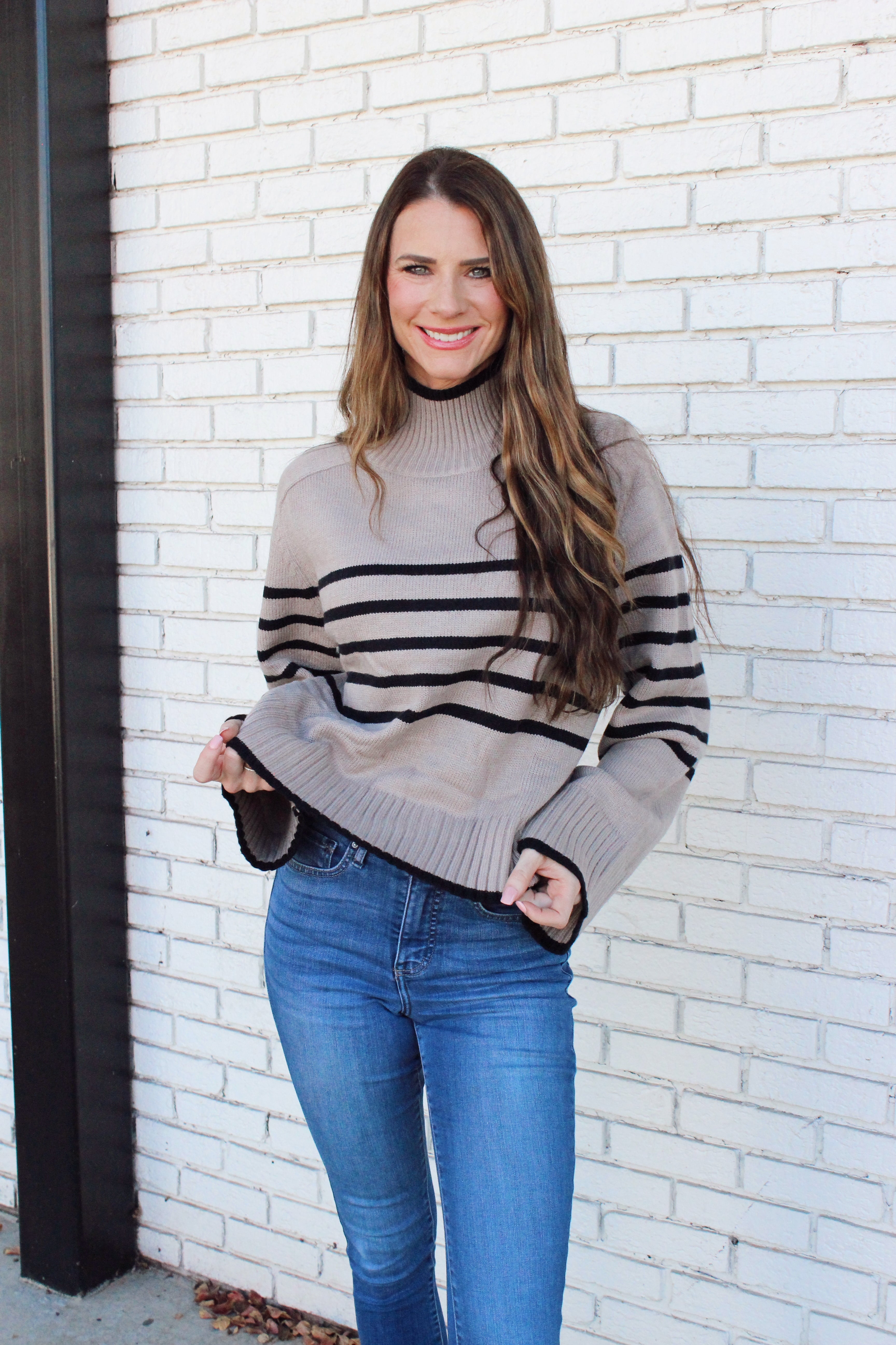 Chai Stripe Sweater
