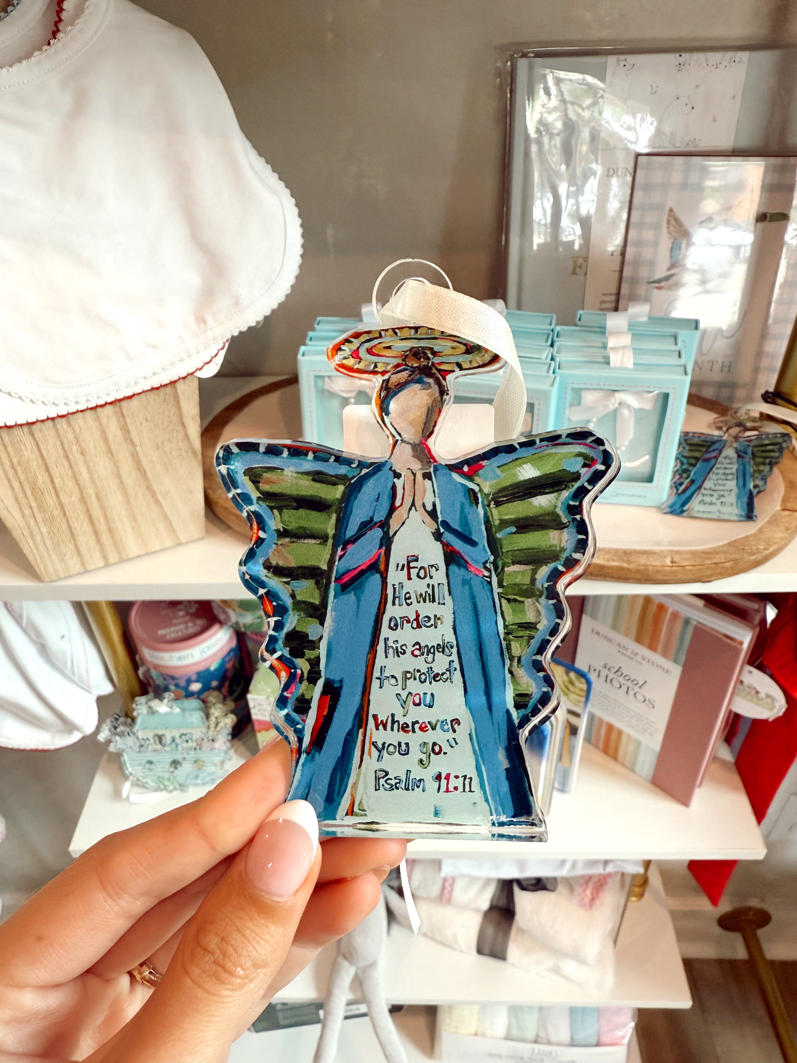 To Protect You Angel Ornament