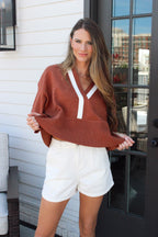 The Preppy Play Knit Top